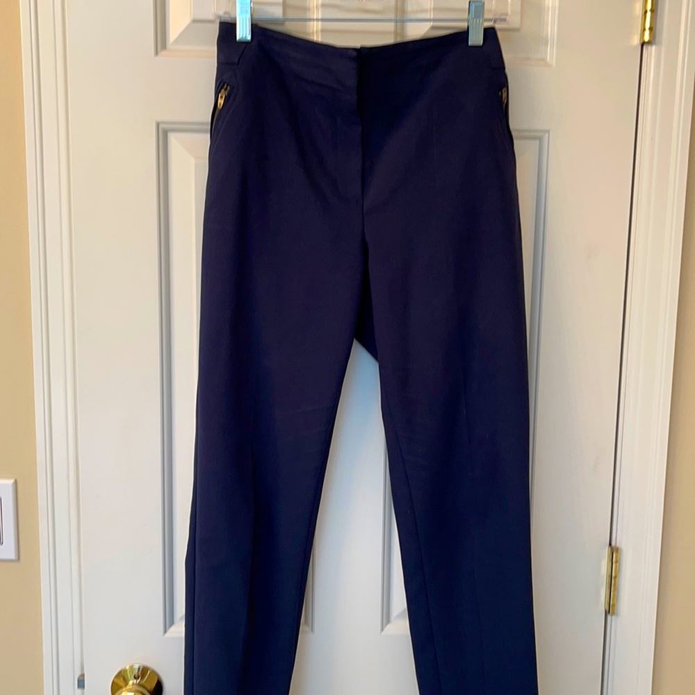 Loft skinny pants with side zippers.